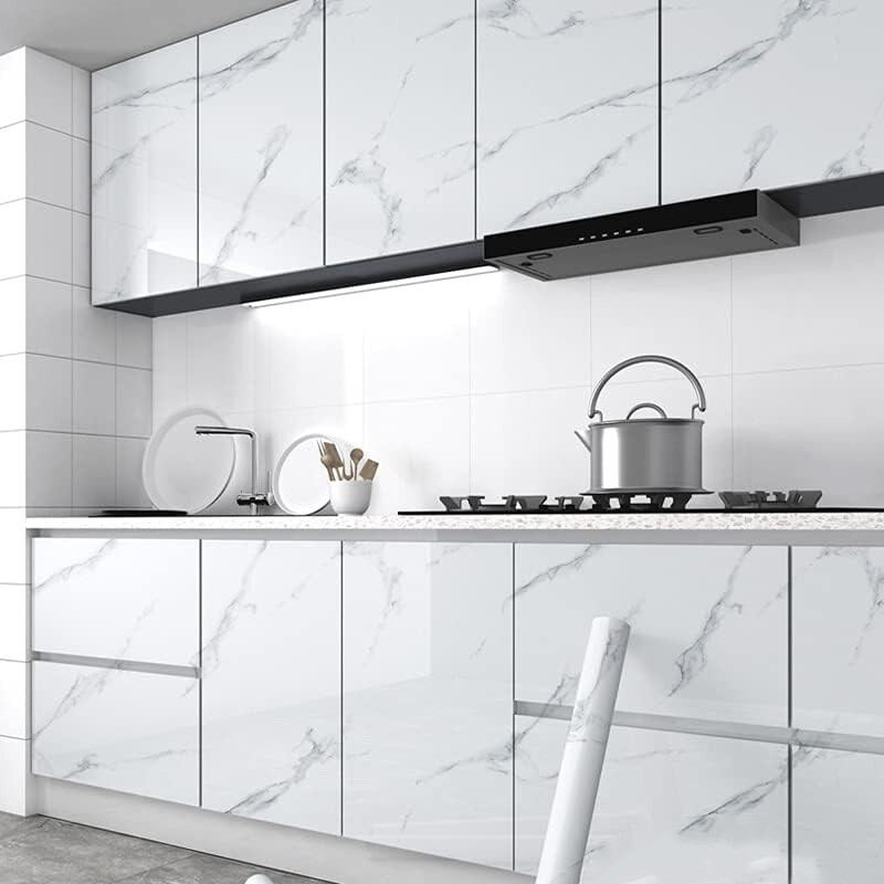 Marble Contact Vinyl Paper Self Adhesive Peel Stick Wallpaper Kitchen Countertop