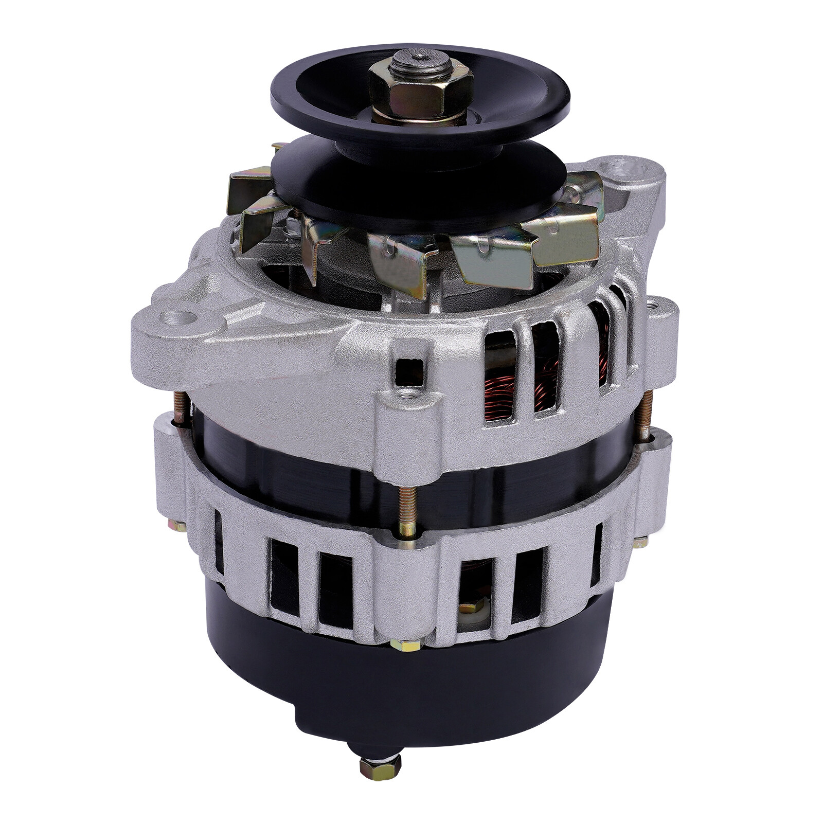 2000W Brushless Permanent Magnet Generator DC PMA Low Rpm Alternator Charging US