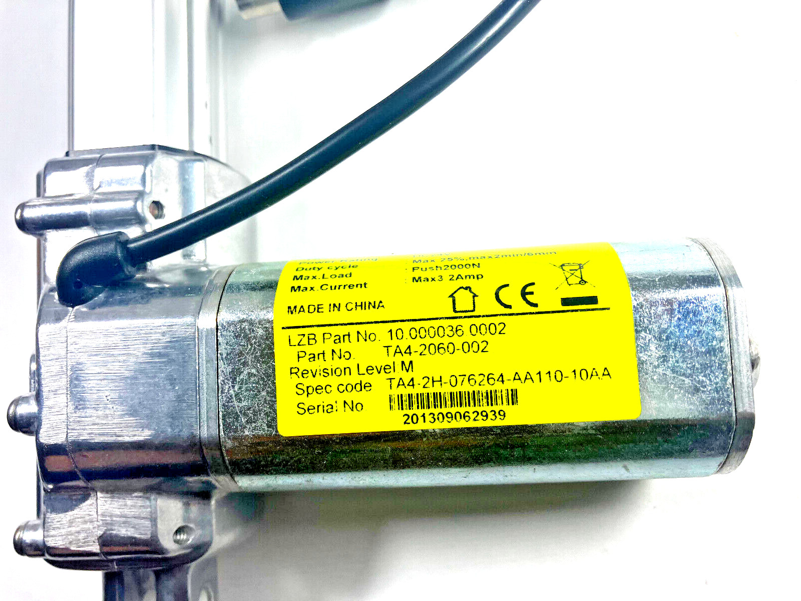 OEM La-Z-Boy 10.000036.0002 (or 10.000075.0002 ) Heavy Duty Motor TA4-2060-002