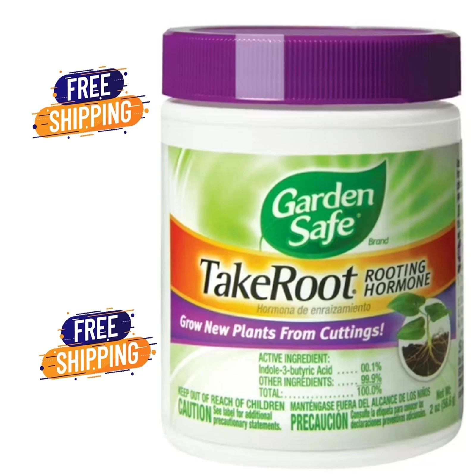 Garden Safe Take Root Rooting Hormone, 2-Ounce