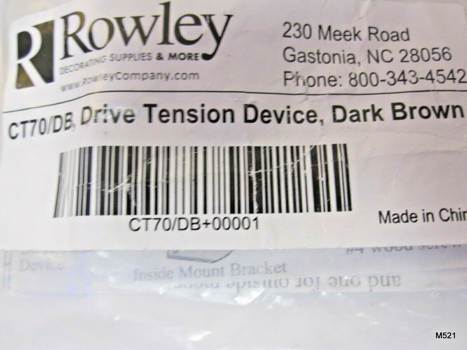 Lot of Ten (10) Rowley Universal Drive Tension Device CT70/DB