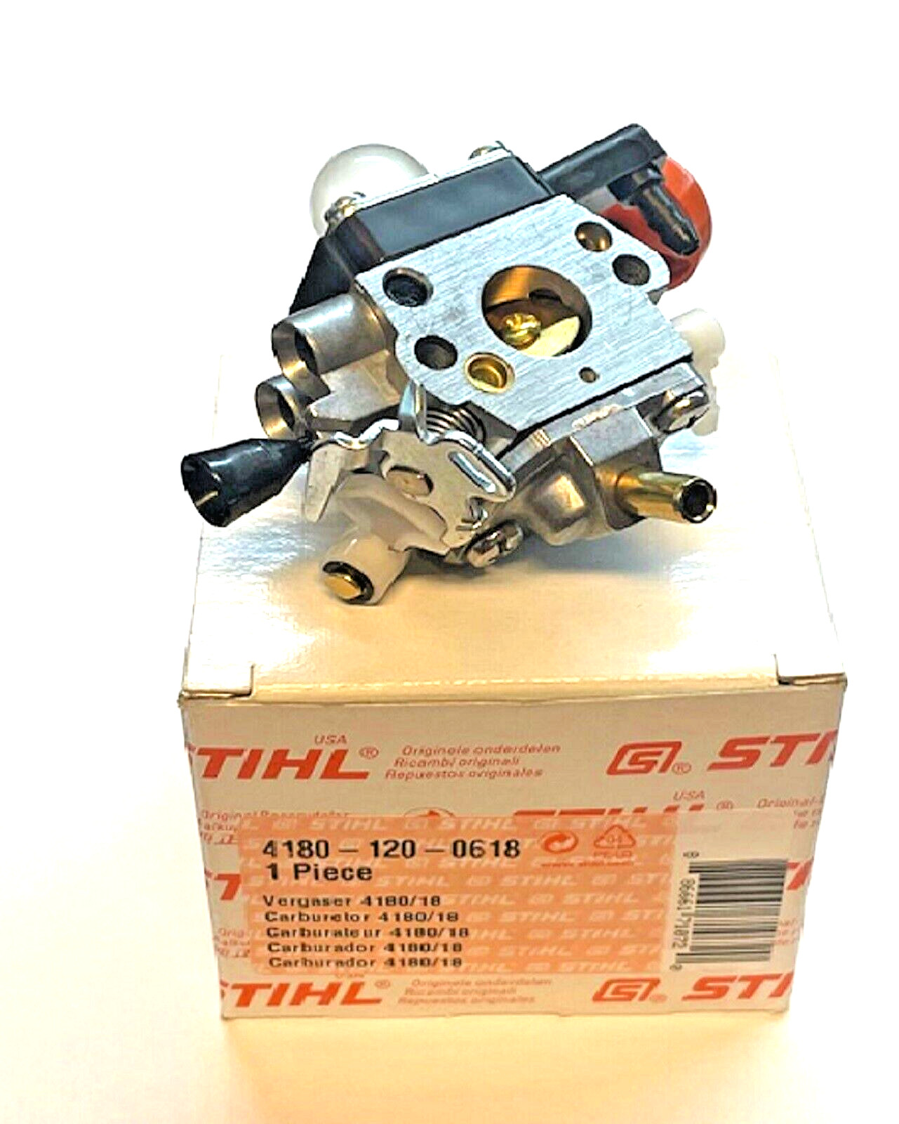 NEW OEM STIHL 4180 120 0618 CARBURETOR 4180 120 0615 FITS FS 91 111 131 HT103