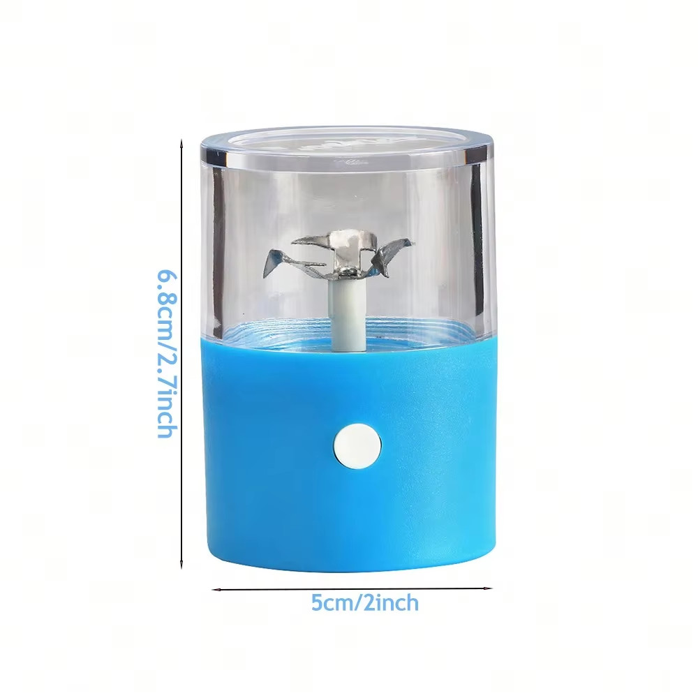 Cookies Electric Grinder Portable USB Rechargeable Mini Auto Herb Crusher Black*