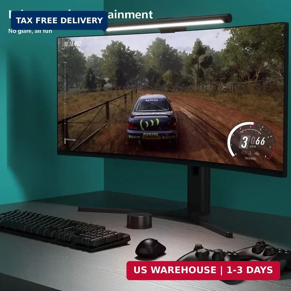 Xiaomi Mi Computer Monitor Light Bar – Easy Installation, Extra Computer Lightin