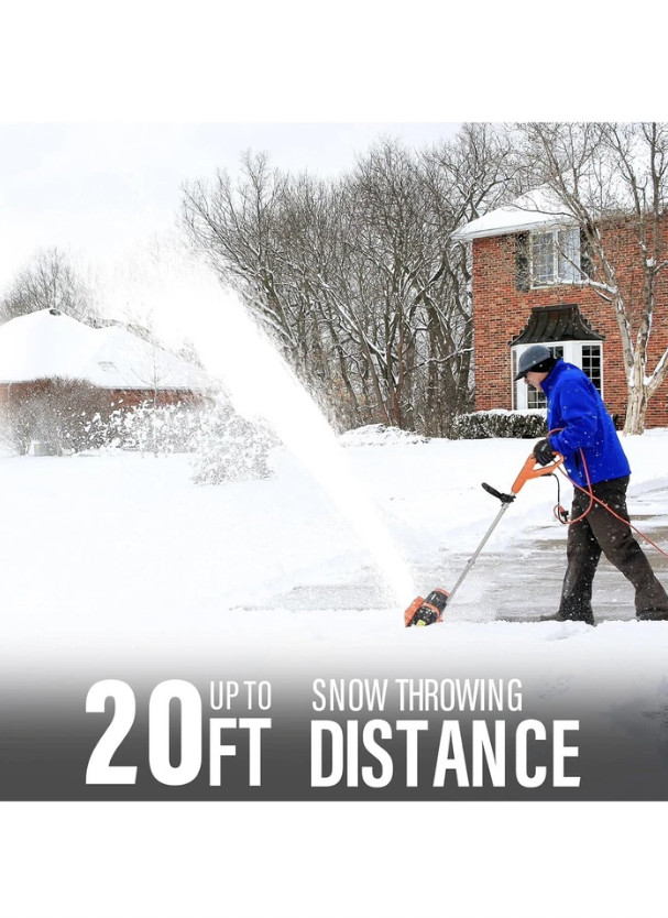 Electric Snow Shovel, Maxlander 11-Inch 10 Amp Snow Shovel 300lbs/Minute