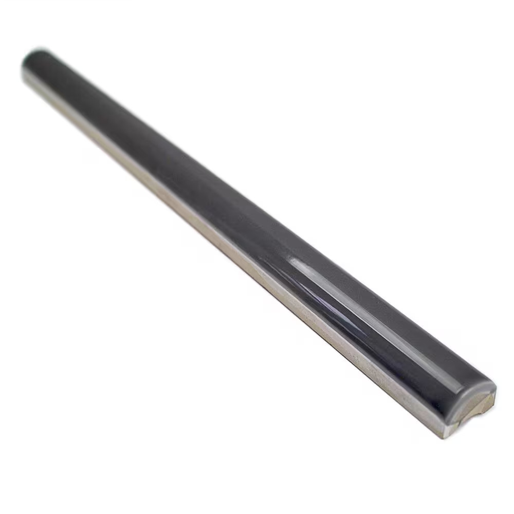 Catalina Driftwood 0.75 In. X 12 In. Polished Ceramic Wall Pencil Liner Tile