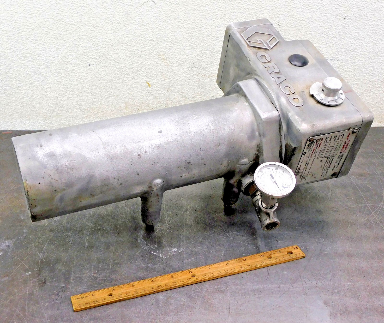 Graco Viscon 2 220524 K87A High Pressure Fluid Heater 480V 1PH 5A 4000 RPM