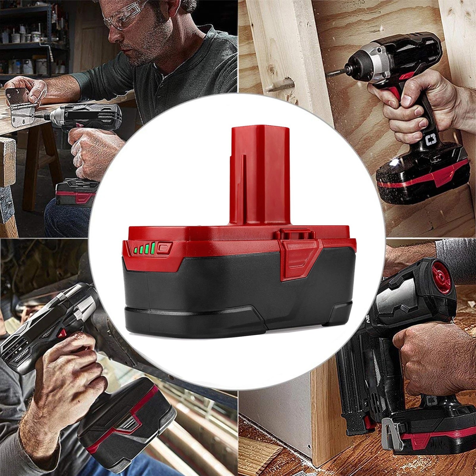 8.0Ah 19.2Volt Battery For Craftsman C3 XCP Lithium Ion 130279005 PP2030 35702