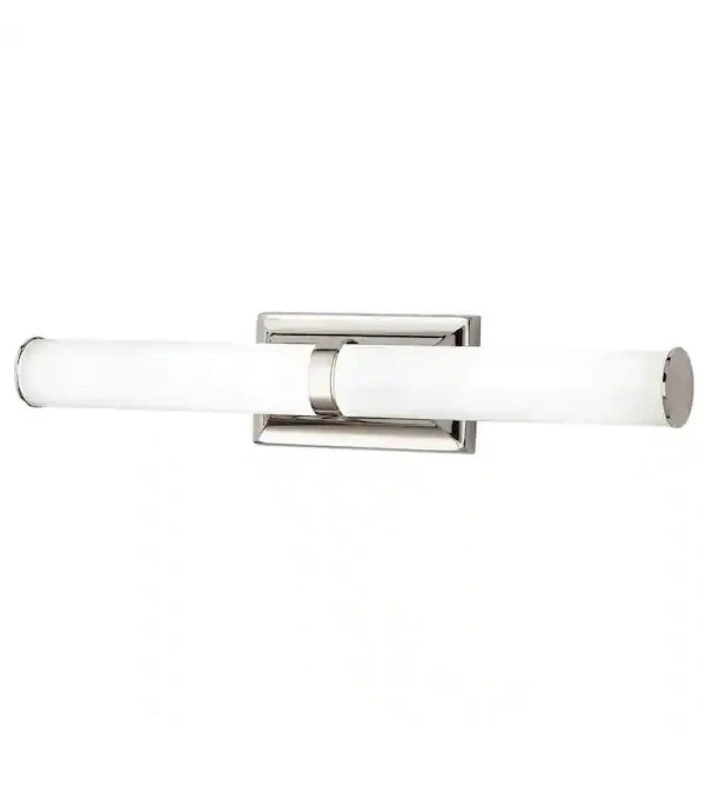 Home Decorators Rolande 100W Equivalent Polished Nickel LED 24 Inch Vanity Light