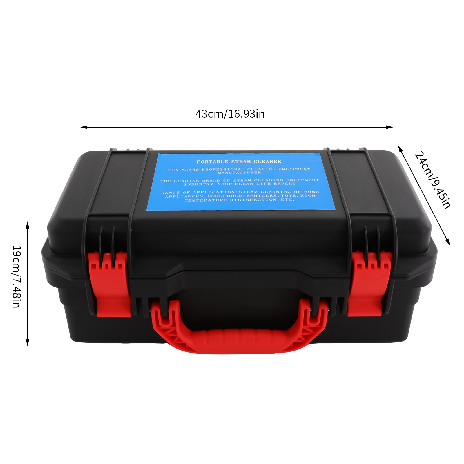 1700W Handheld Steam Cleaner High Temp Detailing Cleaning Machine for Home