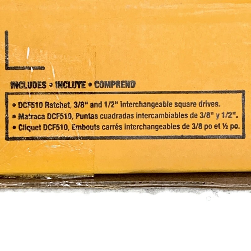DEWALT DCF510B 20V MAX XTREME Cordless 3/8 & 1/2-in Ratcheting Wrench TOOL ONLY
