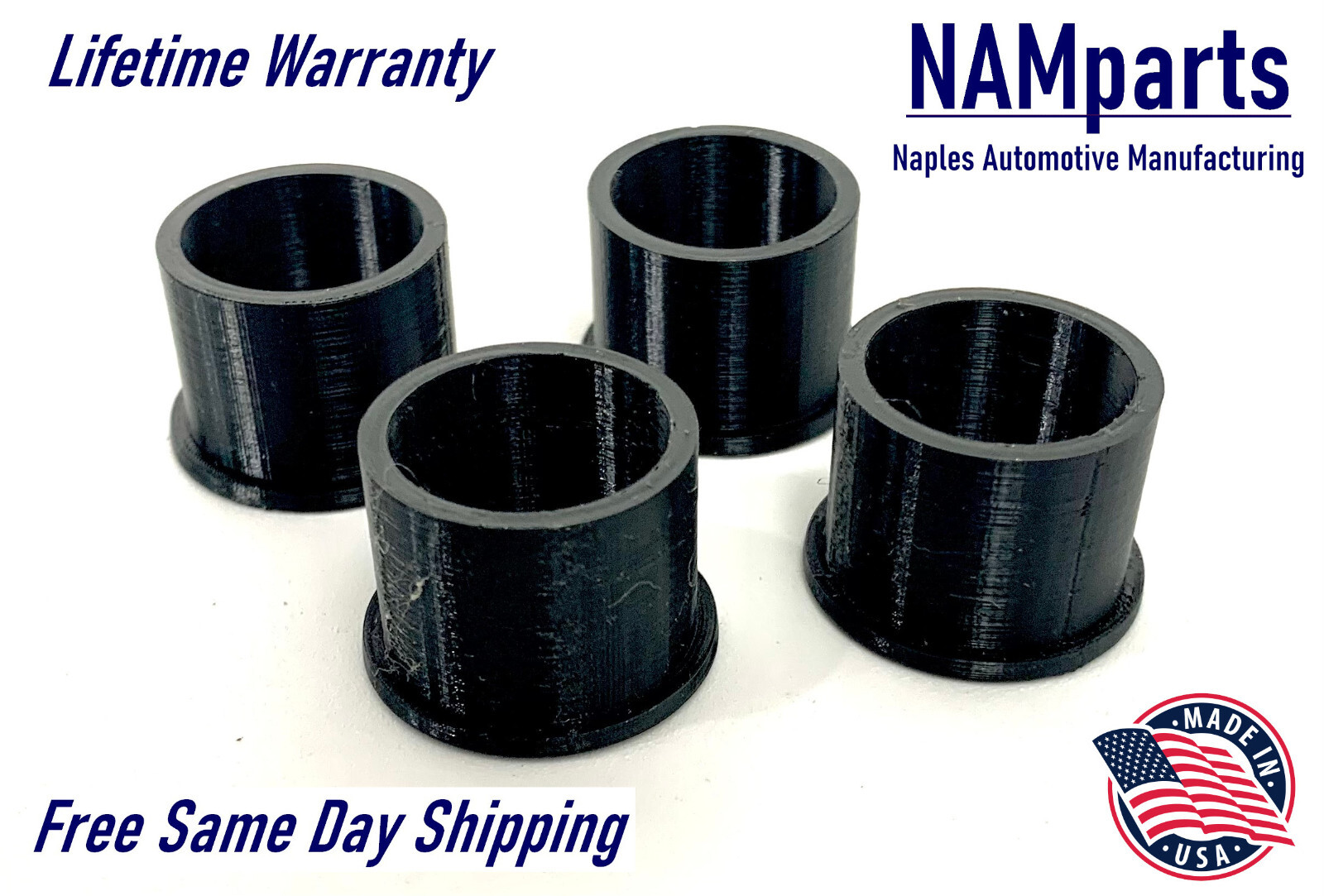 Lifetime Warranty 4 Pack Front Axle Bushing Husqvarna 532406013 Craftsman 406013