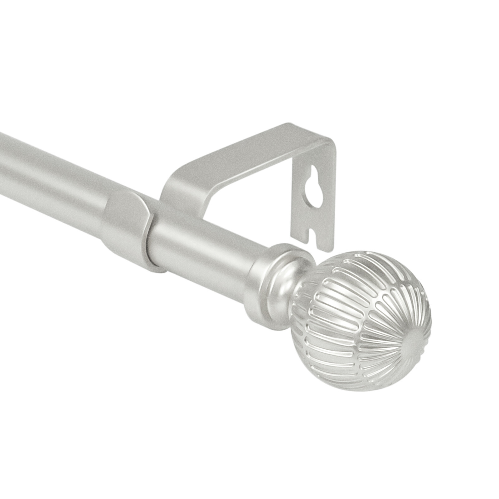 5/8 Inch Adjustable Curtain Rods for Windows 28 to 120 Inches with Volle Finials