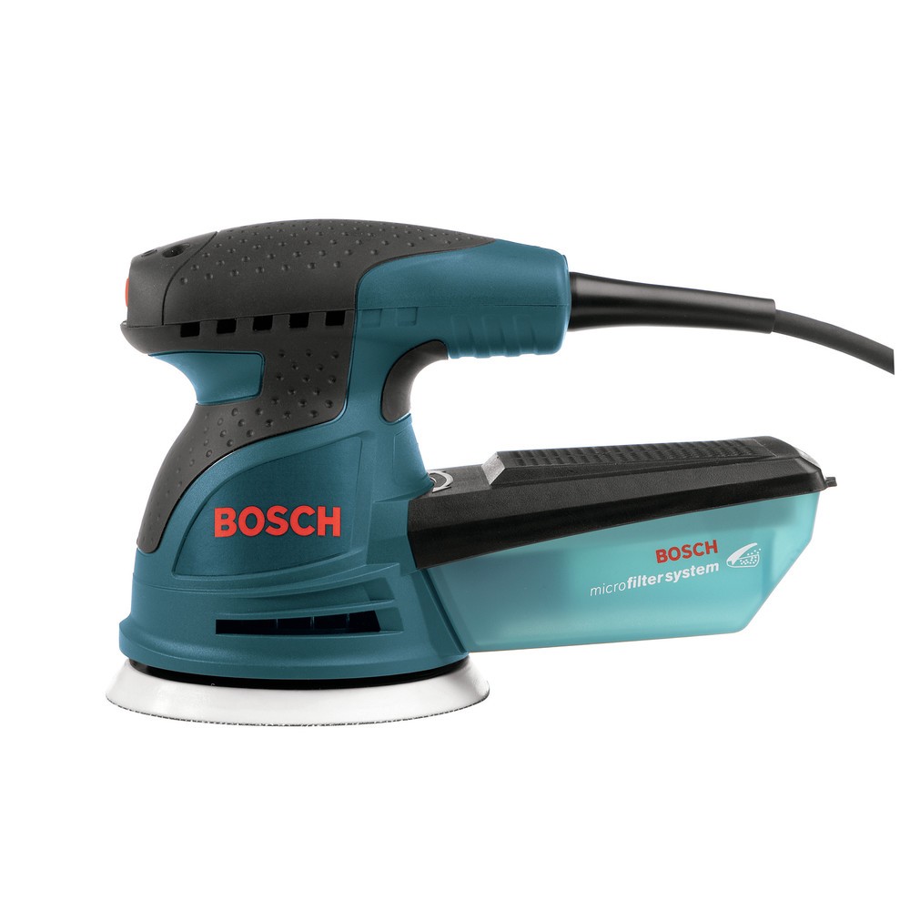 Bosch ROS10-RT 2.5 Amp 120V 5″ Single-Speed Palm Sander Certified Refurbished