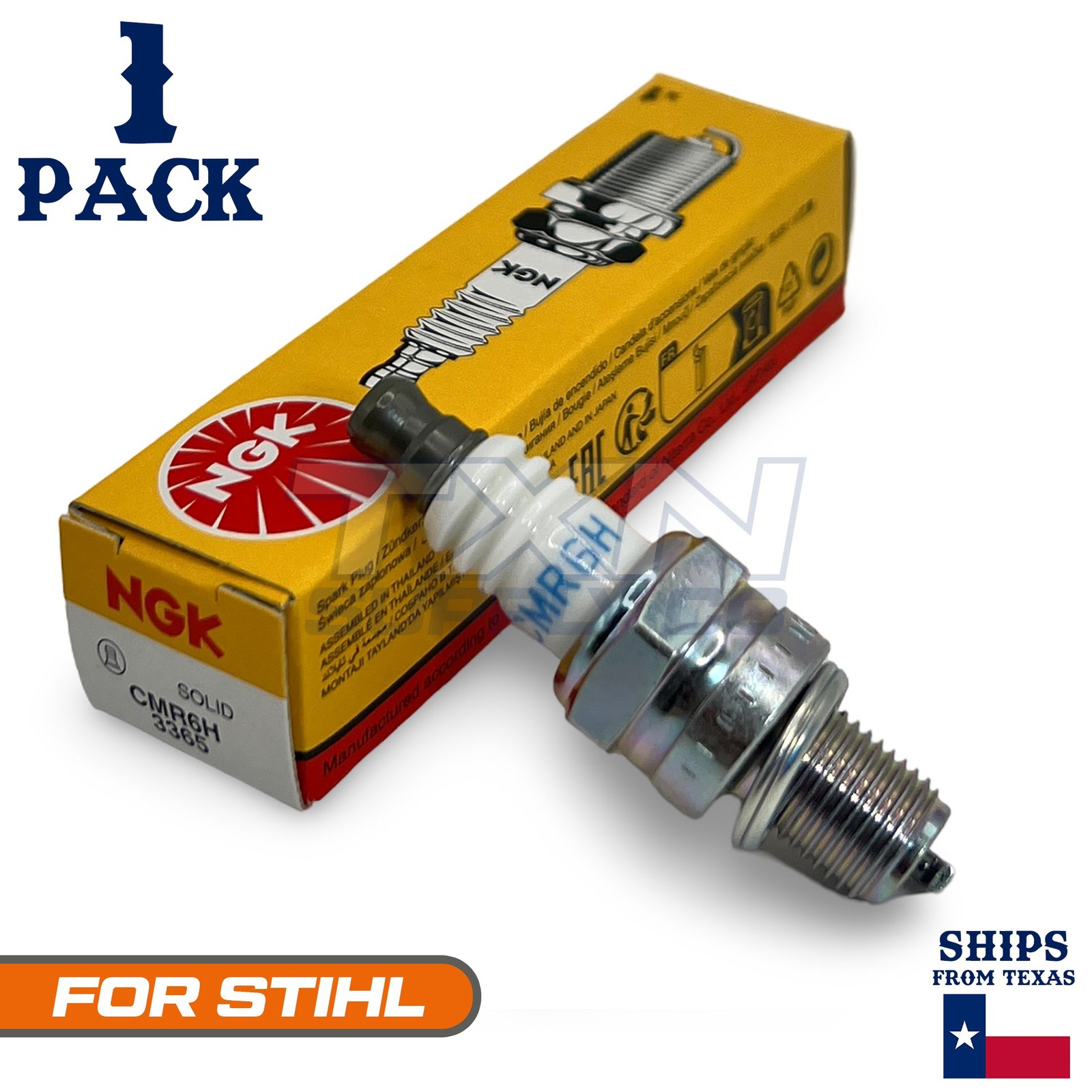1 Pack NGK Spark Plug – For STIHL Trimmer Cutter FS 131 R (1.9hp)