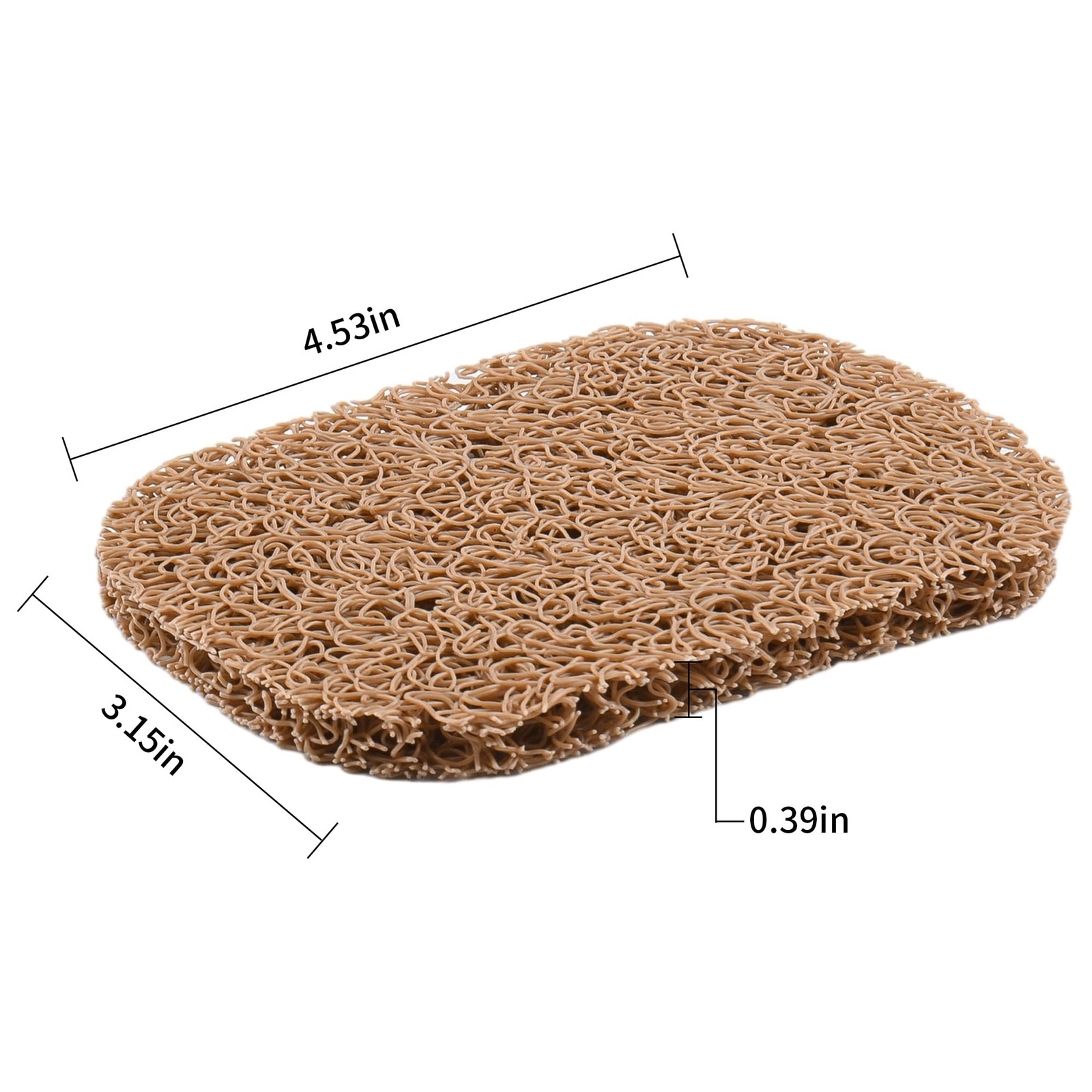4PCS BPA-Free Soap Savers Pads for Soap Dish,Easy to Clean Soap Lifting Pads …