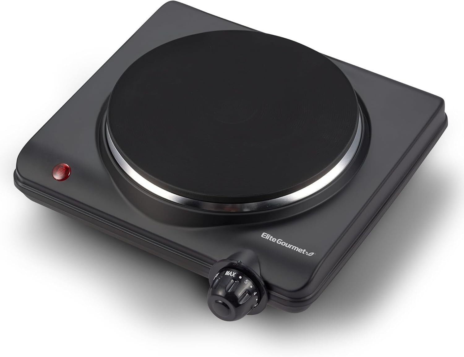 Benchtop single cast iron burner, 1000 watt hotplate