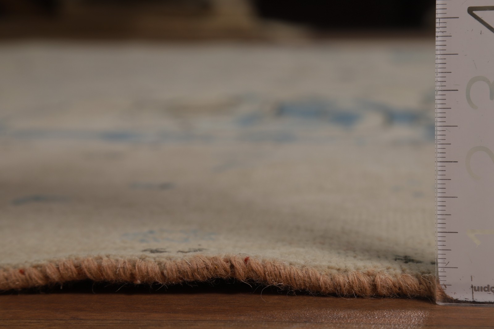 Muted Traditional Area Rug 10×13 Handmade Wool Distressed Floral for Any Room