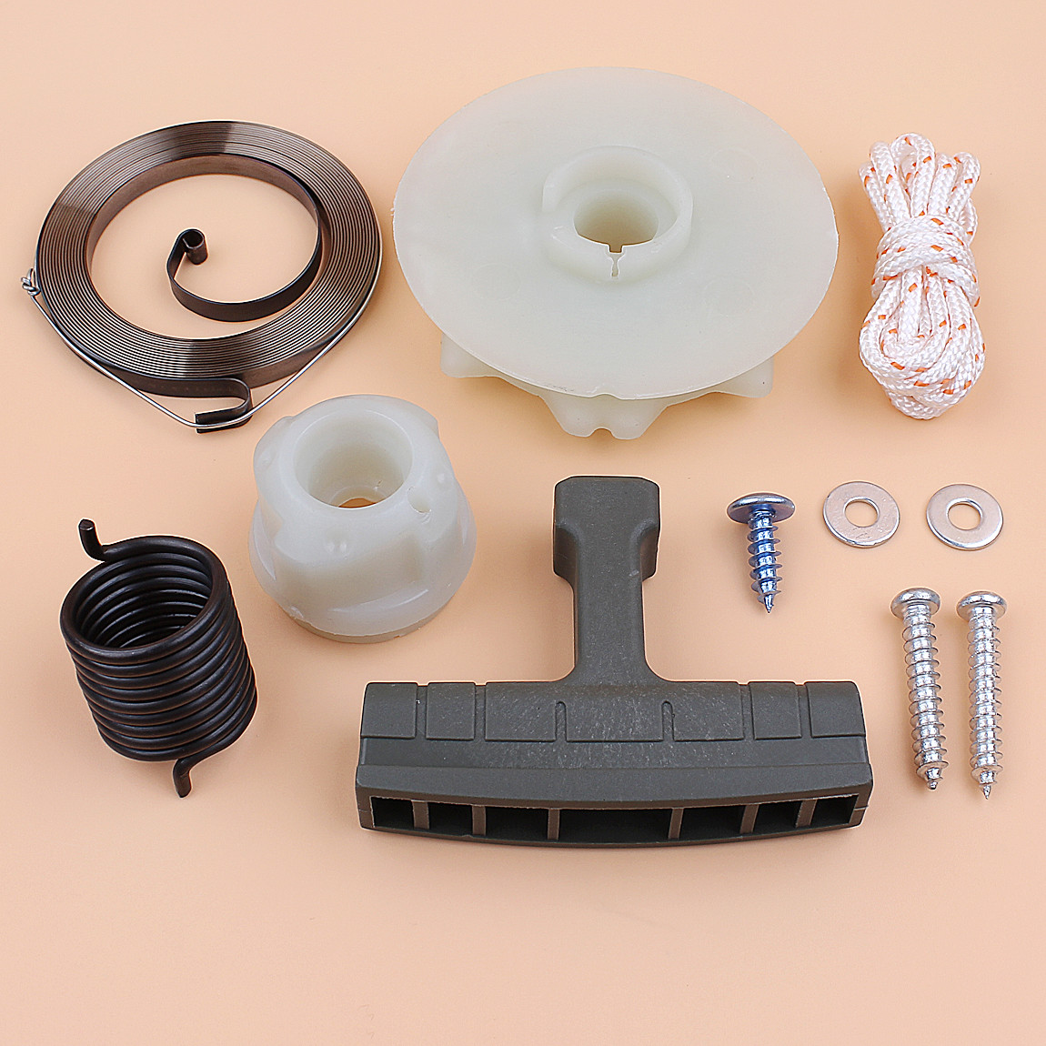 Recoil Starter Handle Pulley Spring For Husqvarna 137 142 235 240 236 Chainsaws