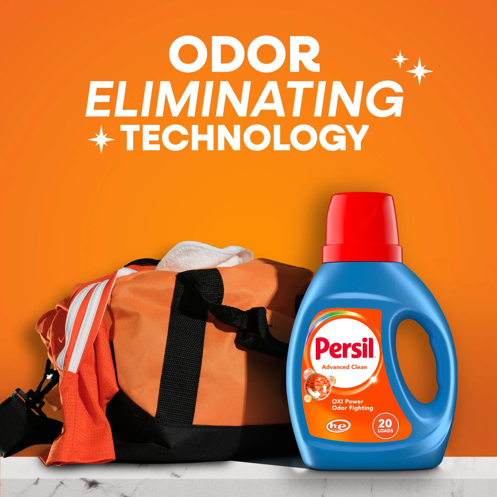 Advanced Clean Liquid Laundry Detergent, Oxi + Odor, Original, 84 Fl Oz, 50 Load