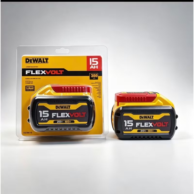 DEWALT FLEXVOLT 15Ah Li-Ion 20V/60V Battery Pack Yellow DCB615 * for DEWALT *