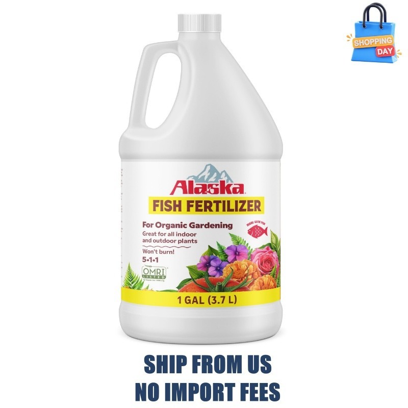 Alaska Fish Fertilizer 5-1-1 Plant Food, 1 gal