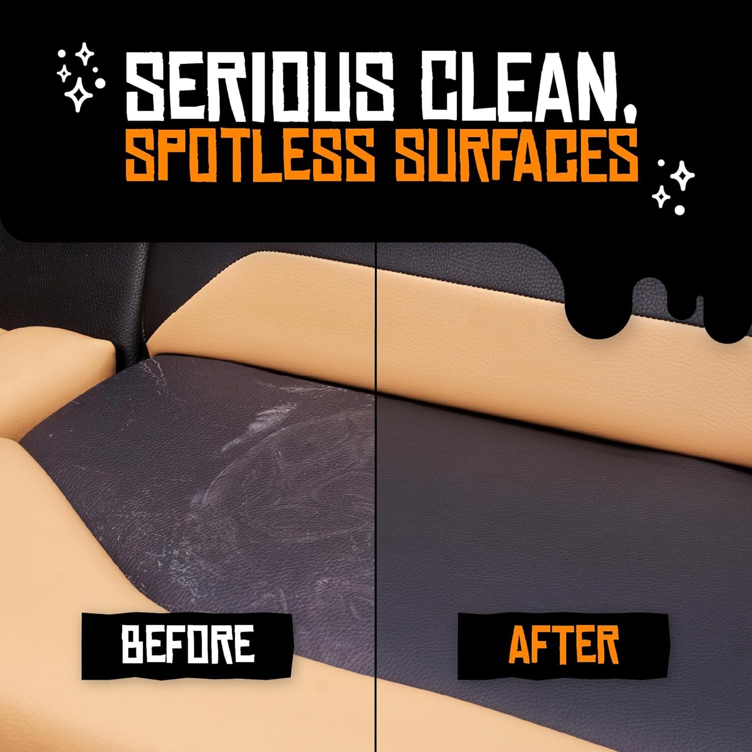 2In1 Interior Boat Cleaner & Protectant Spray | Vinyl Boat Seat Cleaner + Cerami