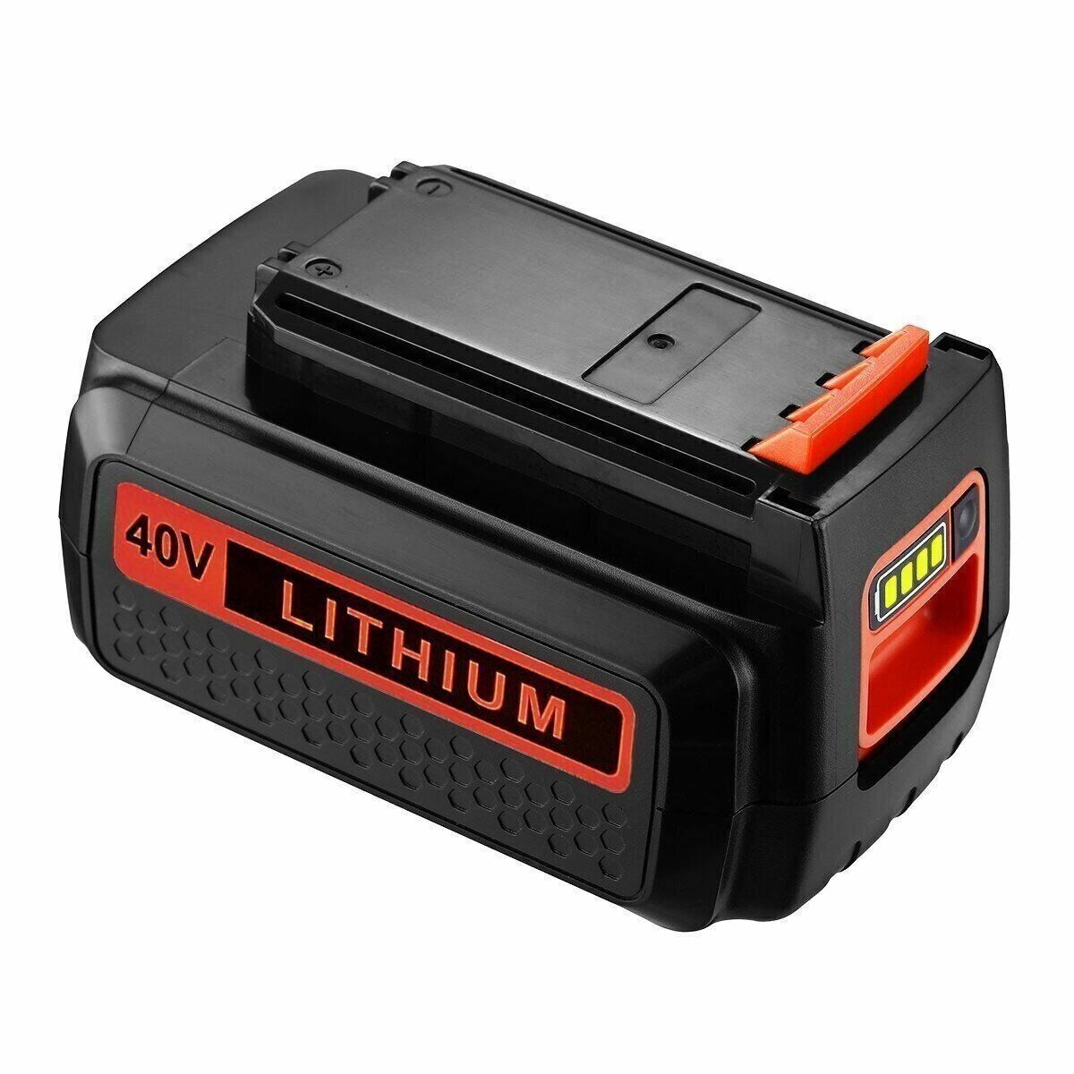 2Pack Battery for Black and Decker 40V 4.0Ah Max Lithium LBX2040 LBXR36 LSW36