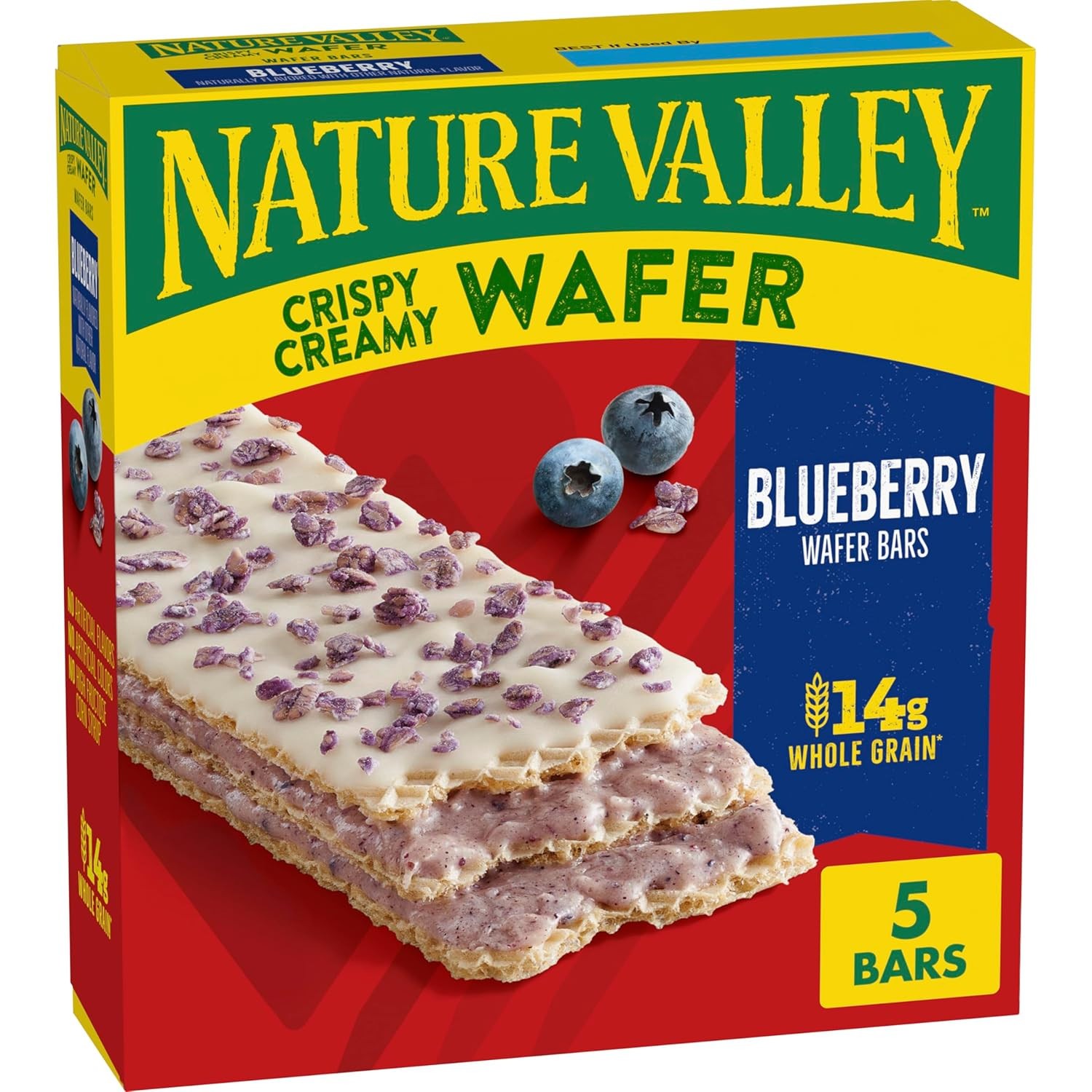 Nature Valley Crispy Creamy Wafer Bars, Whole Grain (Select Your Flavor & Size)