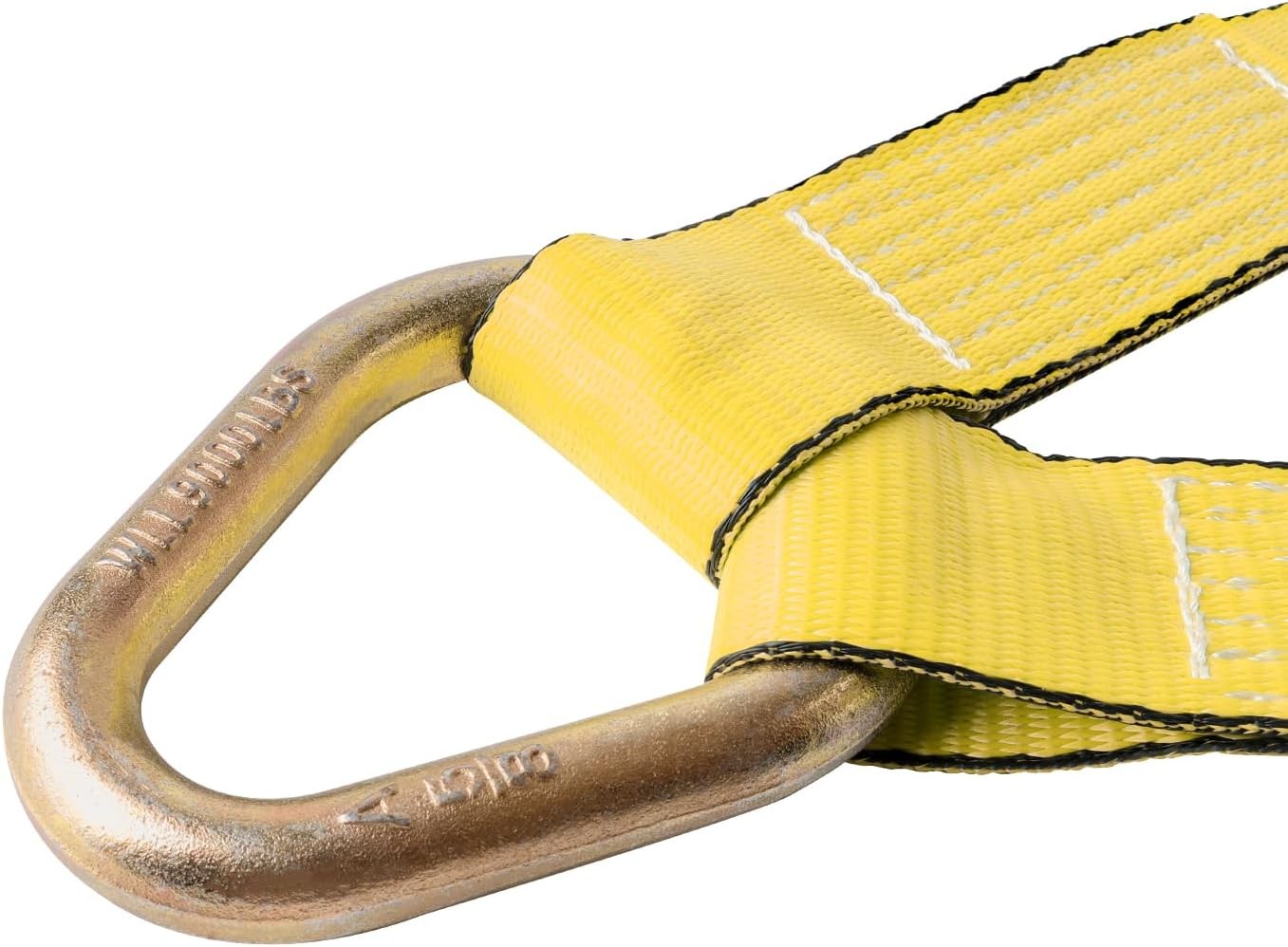 V-Bridle Tow Strap w/Axle Straps, Snap Hooks, D-Rings