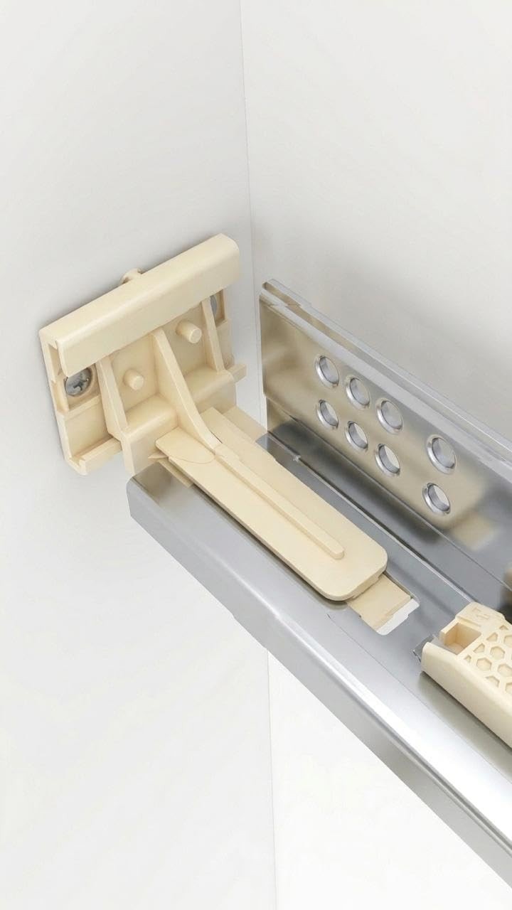Berta Undermount Drawer Slide Rear Brackets – Plastic Replacement Rear (1 Pair)