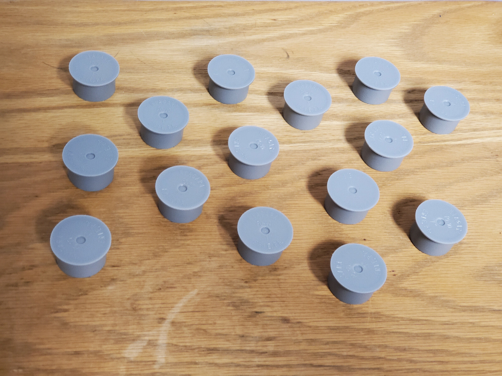 Pool Fence Hole Caps :: GRAY Color :: UV Rated