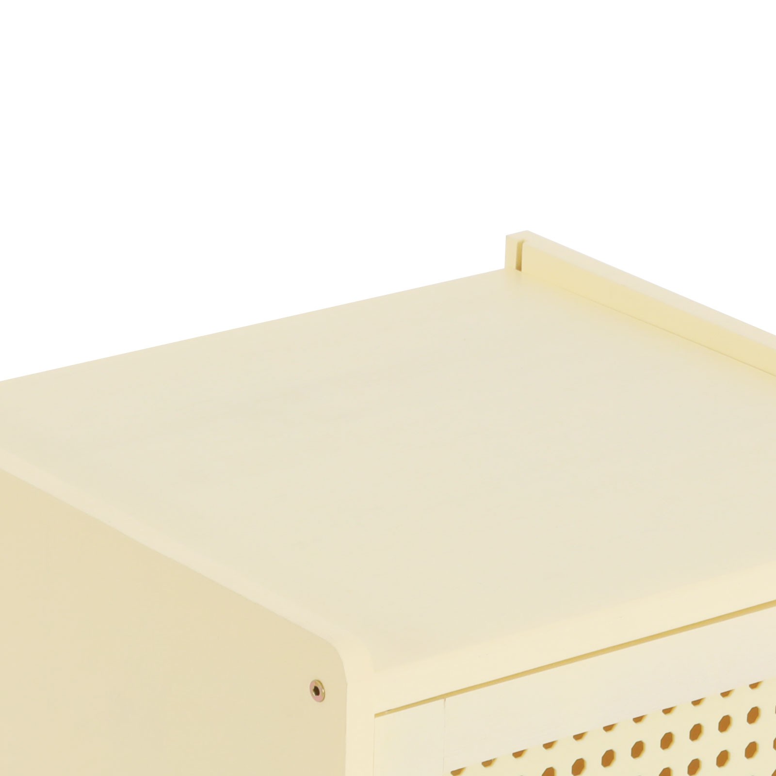 Bamboo Bedside Table End Table Storage Modern Bedside Table 12.2×11.81×20.07 in