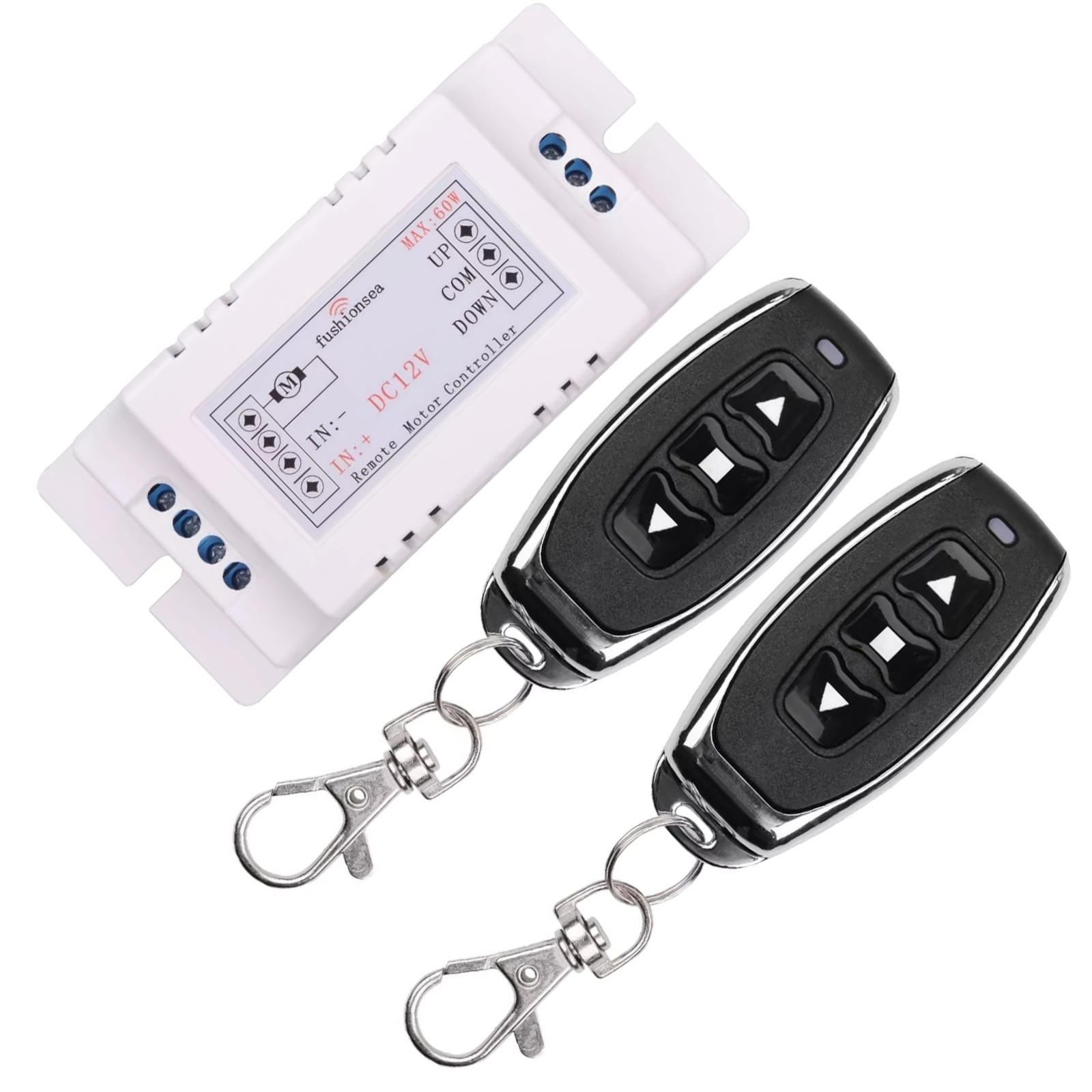 Motor Wireless Remote 12V Switch 2 Channel RF433MHz Universal Remote Control qq