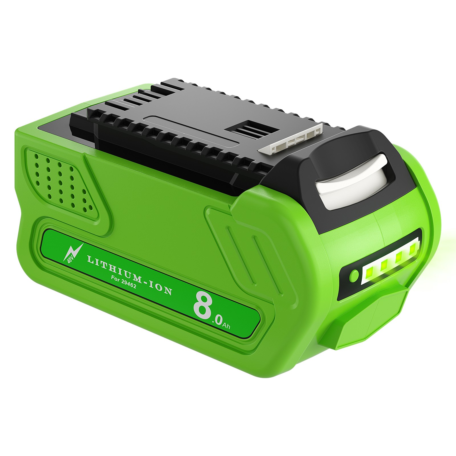 1-2PCS 6.0/8.0Ah 40V For Greenworks G-MAX 29462 Lithium Battery / Charger set