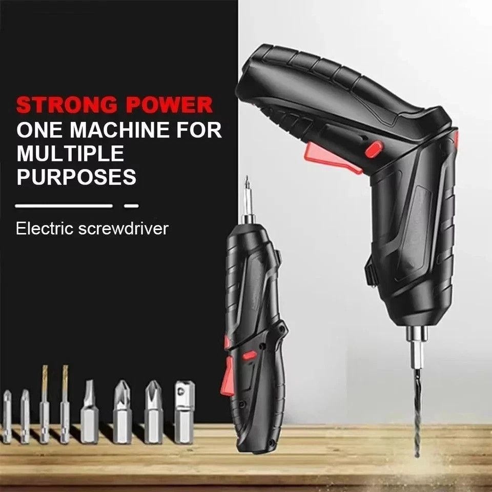 3.6V Electric Screwdriver Set 1800mAh Battery Powered Portable Cordless Electric