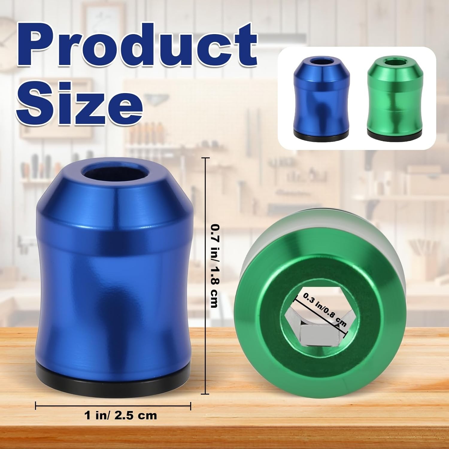 Strong Magnetic Screw Ring: 1/4 Inch/ 6.35 Mm Universal Magnetic Screw Holder…