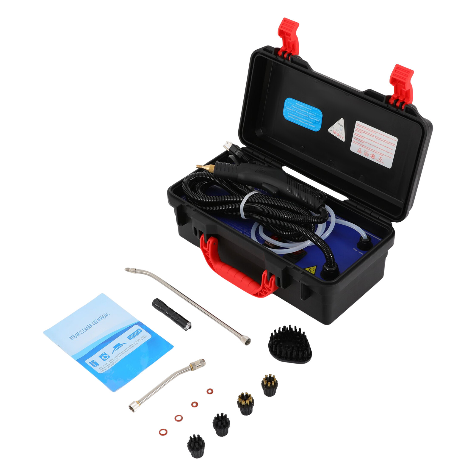 Home 1700W Handheld High Temp Steam Cleaner High Pressure Cleaning Machine Car