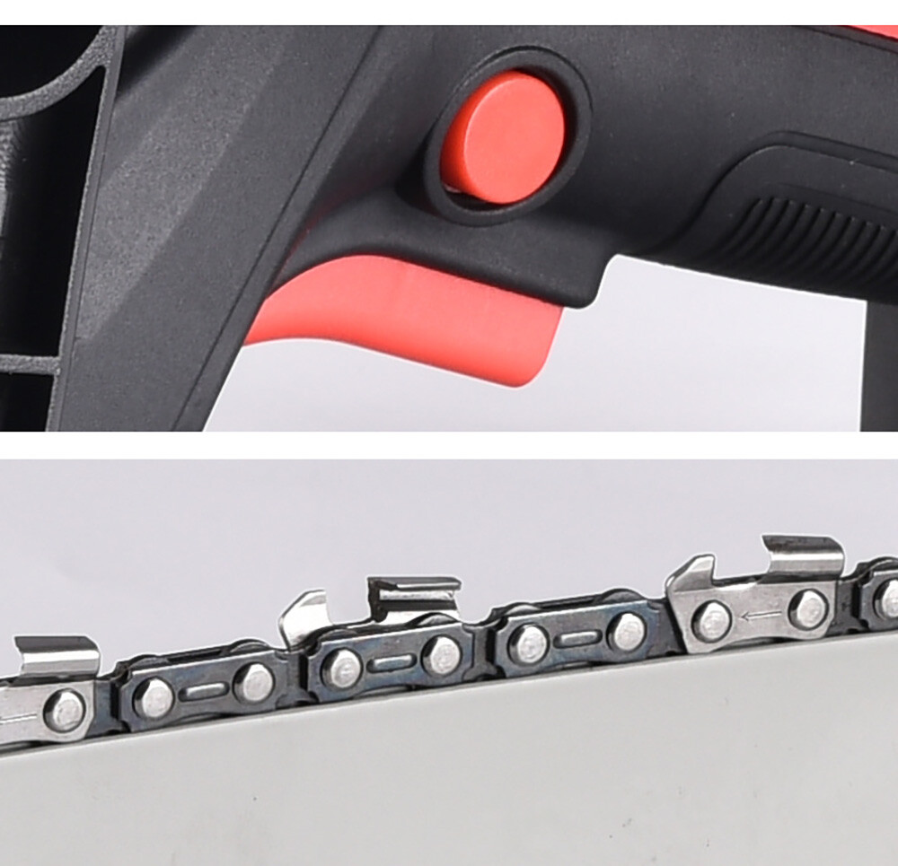 12″ Cordless Chainsaw 21V Brushless Electric Handheld Chain Saw +Battery&Charger