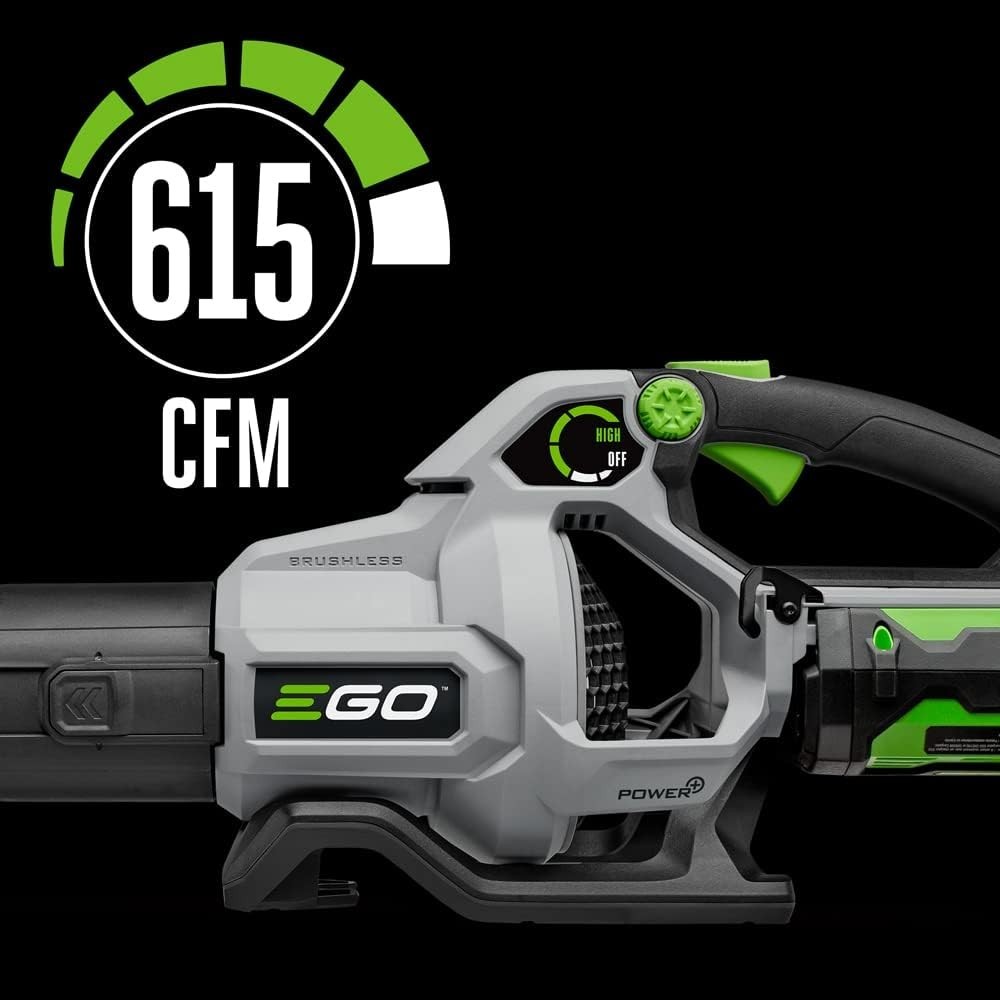 EGO LB6151 615CFM Cordless Blower Kit, 56V w/2.5Ah Battery & 210W Charger (New)