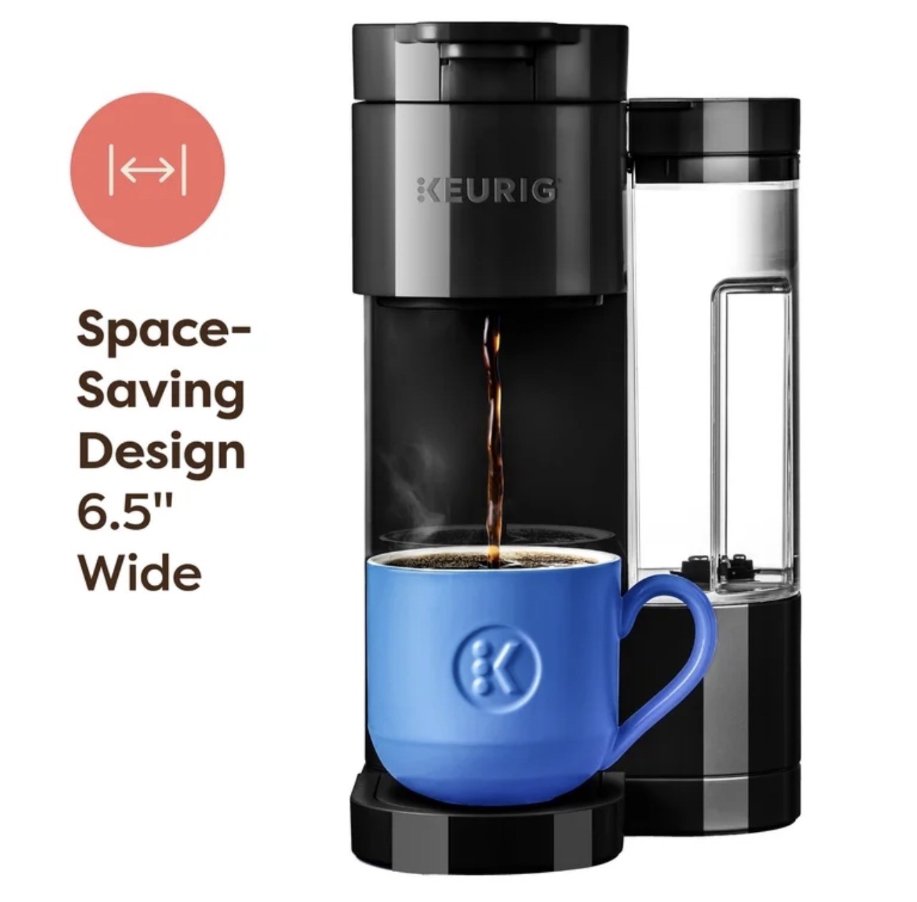 Keurig K-Express Essentials Black Single-Serve K-Cup Pod Coffee Maker