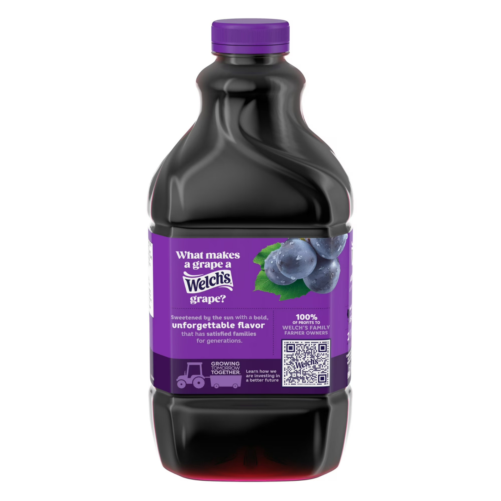 Welch’s 100% Grape juice, concord Grape, 64 fl oz bottle…. 2 Pack