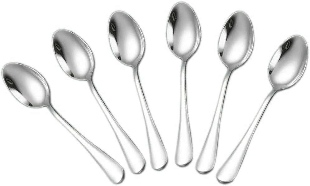 Espresso Spoons Mini Coffee Spoon 4 Inches Stainless Steel Small Spoons
