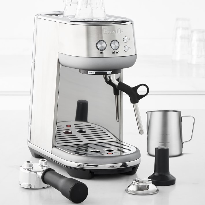 Breville Bambino Espresso Machine in Stainless Steel-Williams Sonoma|37963