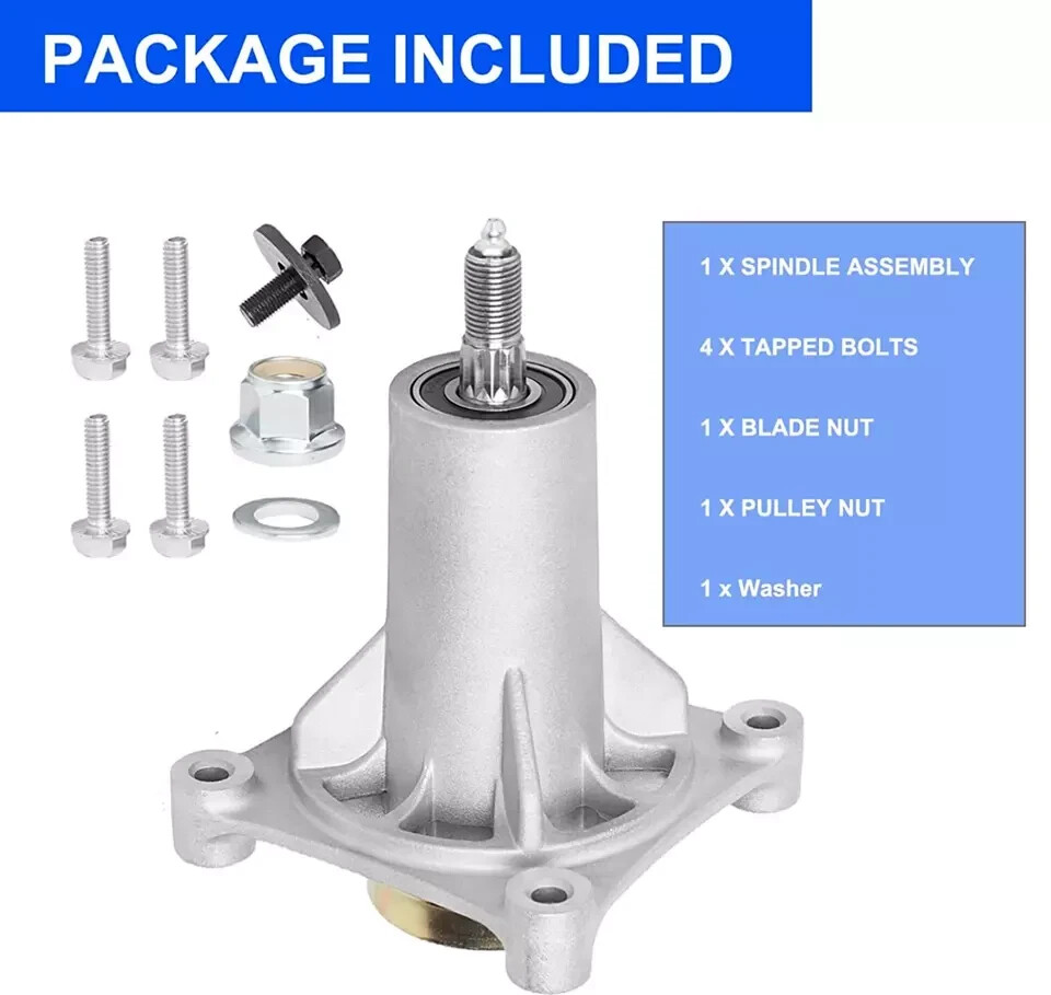 Mower Deck Spindle For 54 Inch Mower Husqvarna YTH24V54 YTH2754 Z254 Z254i Z5426