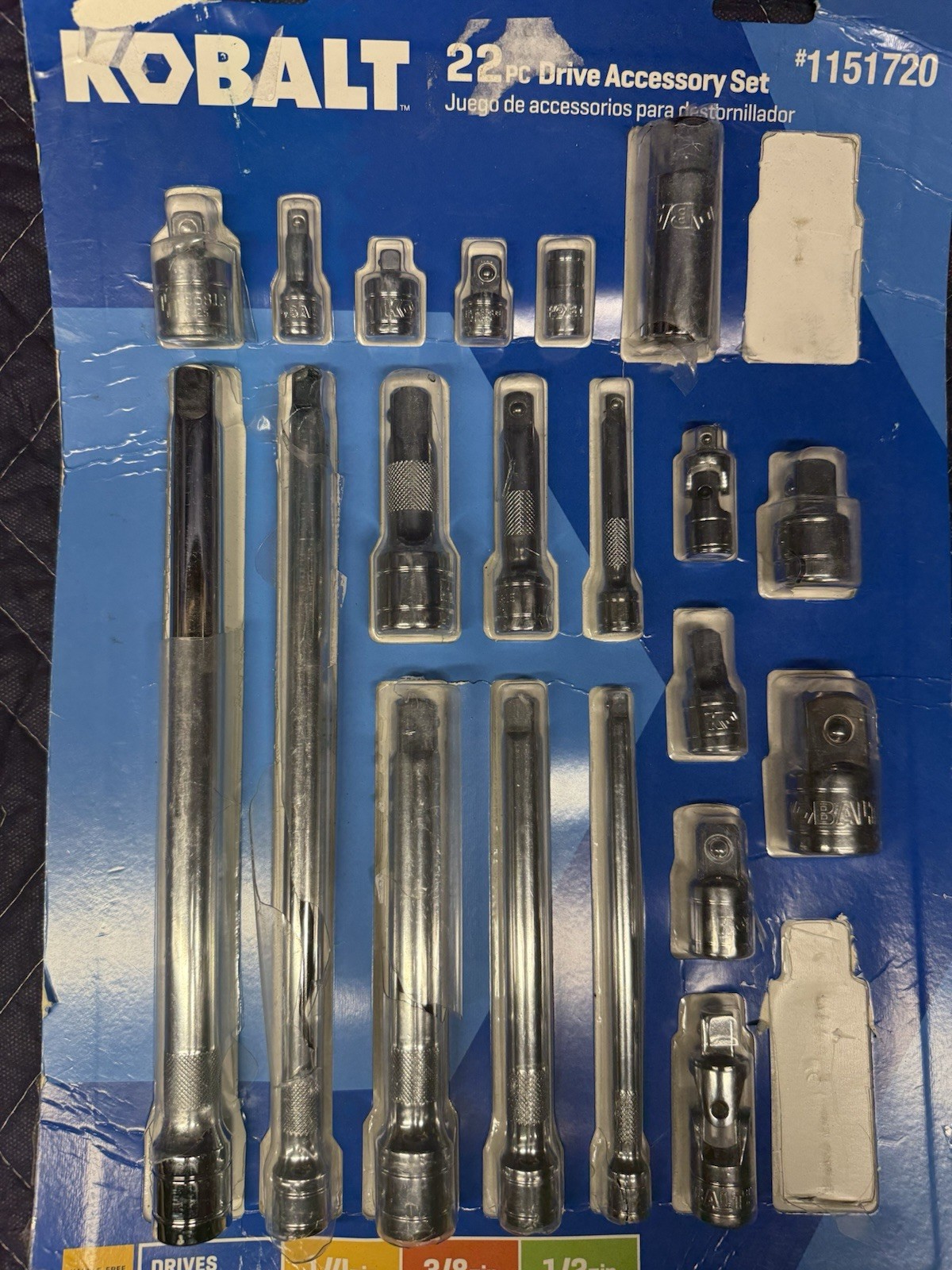 Kobalt 20 Piece Socket Accessory Kit 1151720