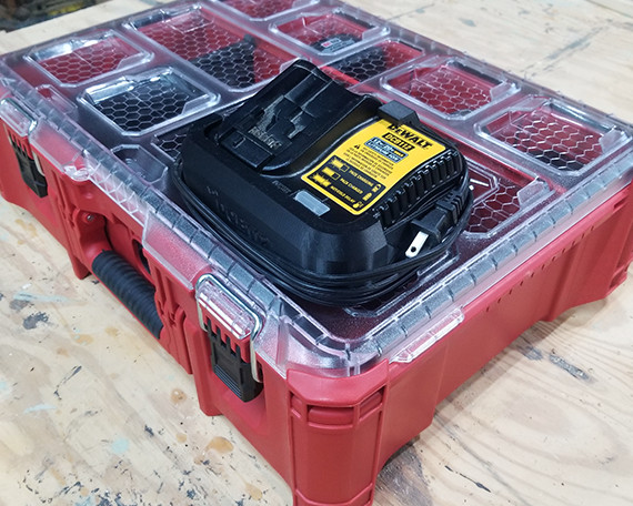 Packout Mount for Dewalt DCB115 (Charger Not Included)