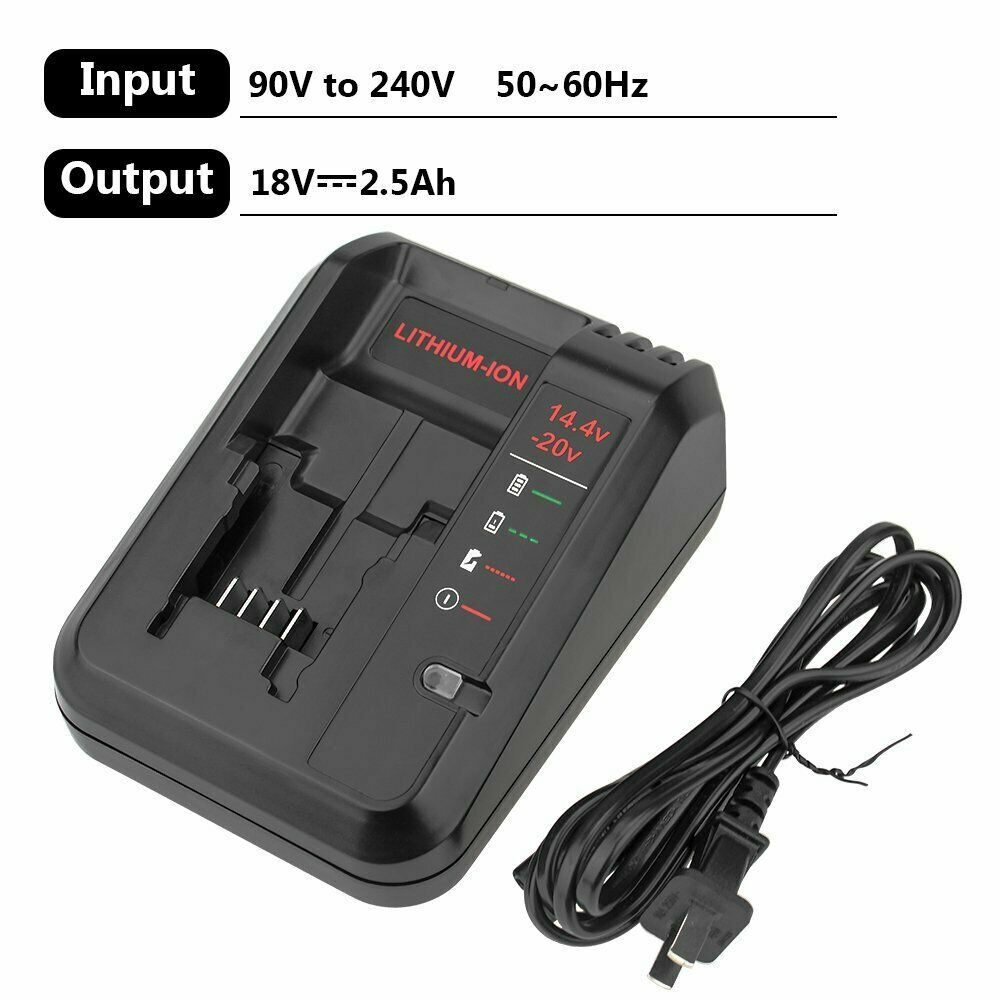 For Black+Decker 20V 2.5Ah Lithium MAX Battery Li-Ion LBXR20 LBXR2020 / Charger