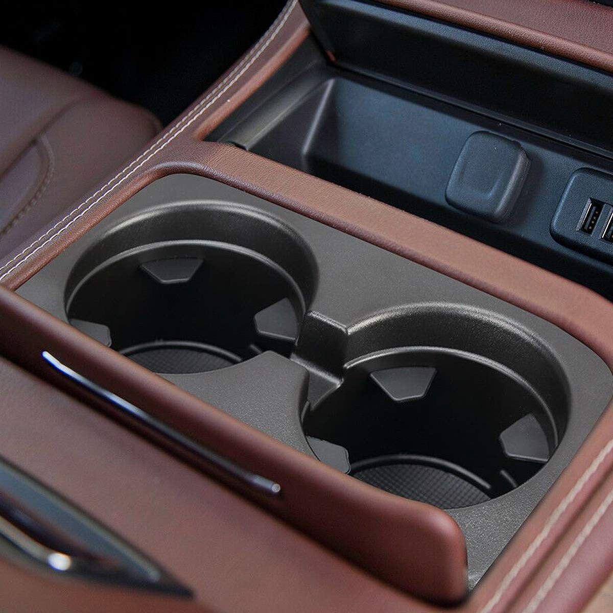 Front Center Console Cup Holder Insert Replacement DNA MOTORING Drink Holder