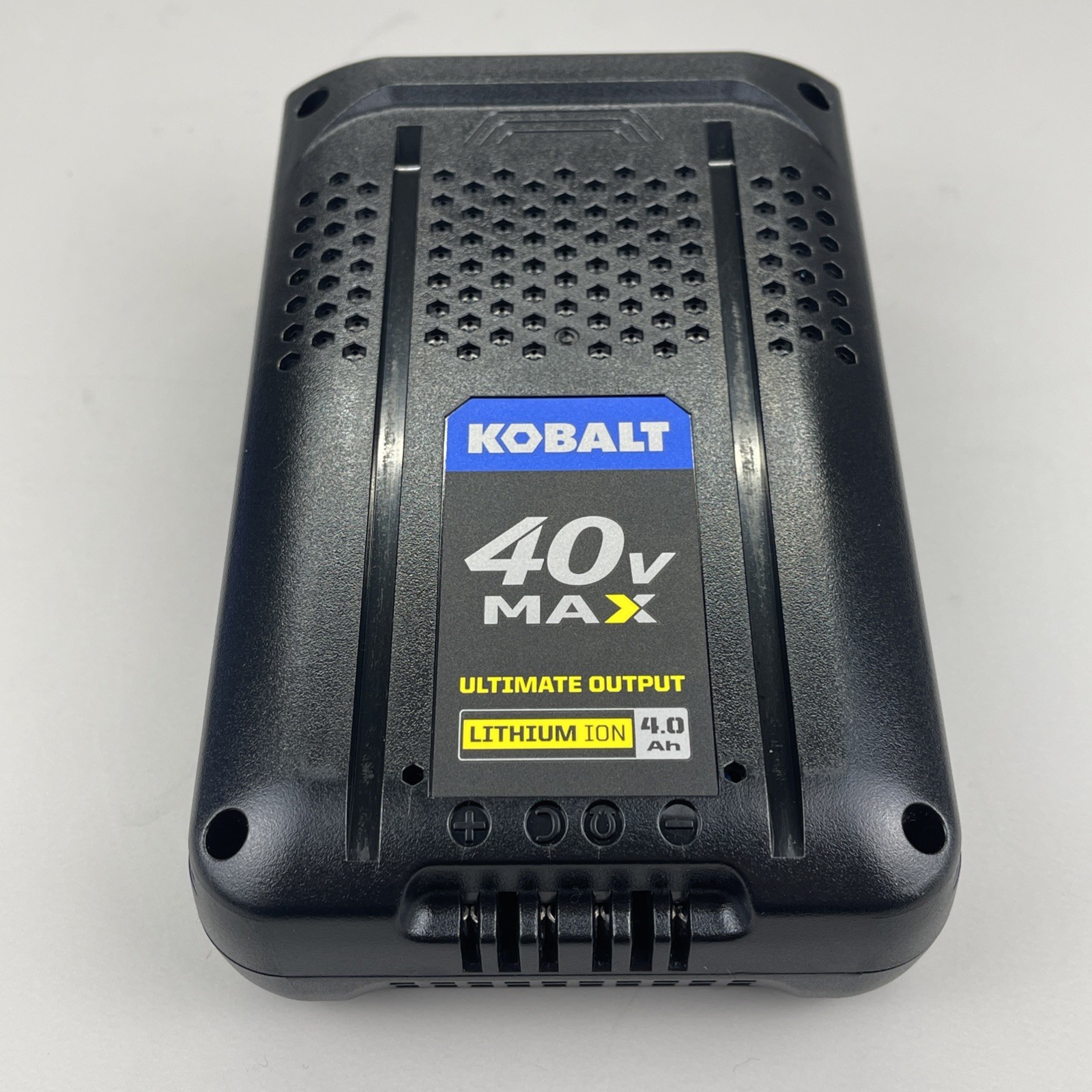 Kobalt 40V Max 4.0 Ah Extended Run Battery + Charger Kit Fast Charging 2024